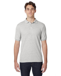 Hanes 054 - Adult 50/50 EcoSmart® Jersey Knit Polo