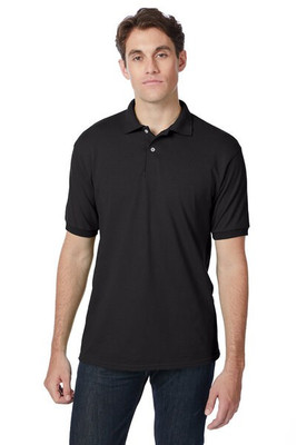 Hanes 054 - Adult 50/50 EcoSmart® Jersey Knit Polo
