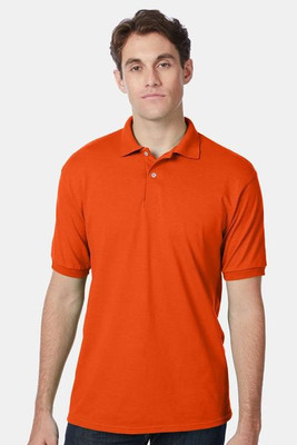 Hanes 054 - Adult 50/50 EcoSmart® Jersey Knit Polo