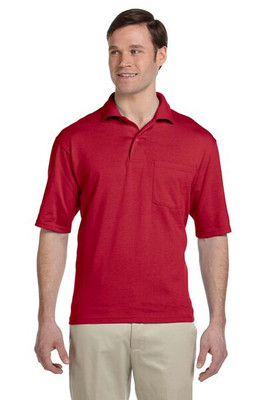 Jerzees 436P - Adult SpotShield Pocket Jersey Polo