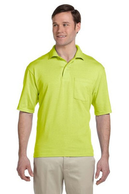 Jerzees 436P - Adult SpotShield Pocket Jersey Polo