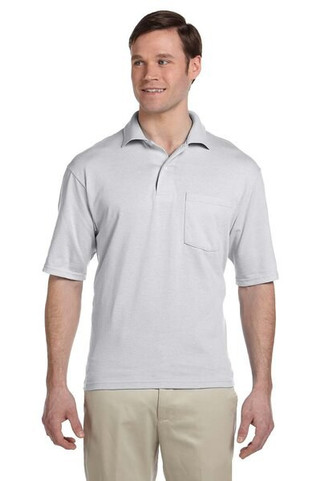 Jerzees 436P - Adult SpotShield Pocket Jersey Polo