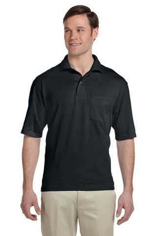 Jerzees 436P - Adult SpotShield Pocket Jersey Polo