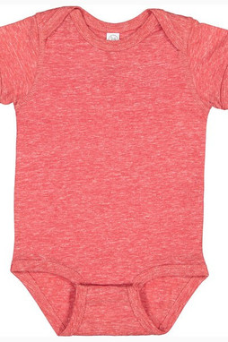 Rabbit Skins 4491 - Infant Harborside Melange Jersey Bodysuit