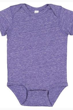 Rabbit Skins 4491 - Body en jersey mélangé Harborside pour bébé