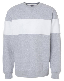 J. America 8646JA - Unisex Varisity Fleece Crew