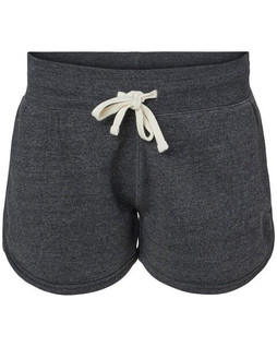 J. America 8856JA - Ladies Triblend Fleece Short