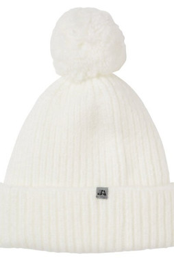 J. America 5009JA - Interchangeable Pom Knit Hat with Snap-On Feature