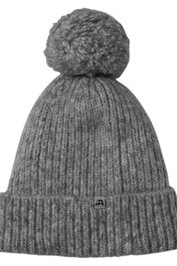J. America 5009JA - Interchangeable Pom Knit Hat with Snap-On Feature
