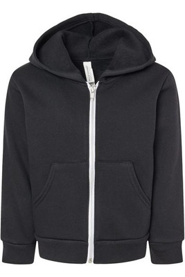Bella+Canvas 3739T - Toddler Full-Zip Hooded Sweatshirt