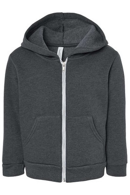 Bella+Canvas 3739T - Toddler Full-Zip Hooded Sweatshirt