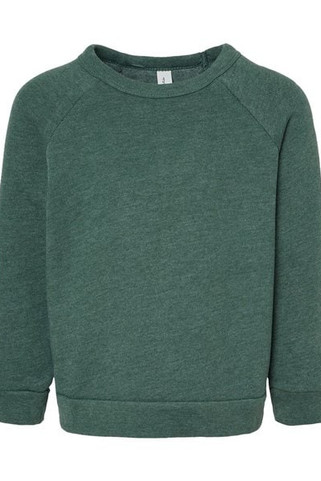 Bella+Canvas 3901T - Toddler Sponge Fleece Raglan Sweatshirt