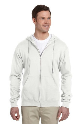 Jerzees 993 - Adult 8 oz. NuBlend® Fleece Full-Zip Hooded Sweatshirt