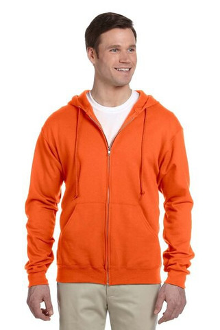 Jerzees 993 - Adult 8 oz. NuBlend® Fleece Full-Zip Hooded Sweatshirt
