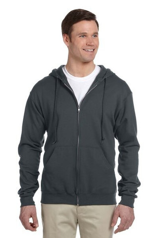 Jerzees 993 - Adult 8 oz. NuBlend® Fleece Full-Zip Hooded Sweatshirt