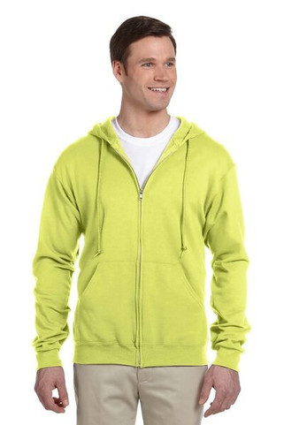 Jerzees 993 - Adult 8 oz. NuBlend® Fleece Full-Zip Hooded Sweatshirt