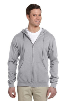 Jerzees 993 - Adult 8 oz. NuBlend® Fleece Full-Zip Hooded Sweatshirt