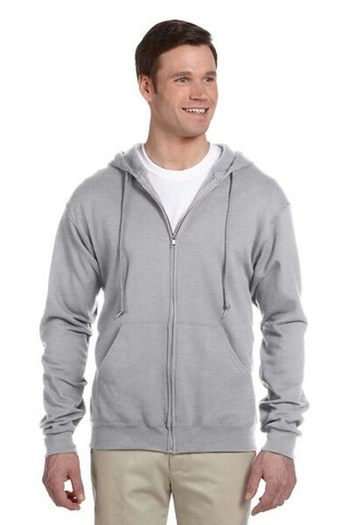Jerzees 993 - Adult 8 oz. NuBlend® Fleece Full-Zip Hooded Sweatshirt