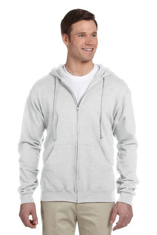 Jerzees 993 - Adult 8 oz. NuBlend® Fleece Full-Zip Hooded Sweatshirt