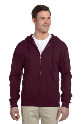 Jerzees 993 - Adult 8 oz. NuBlend® Fleece Full-Zip Hooded Sweatshirt