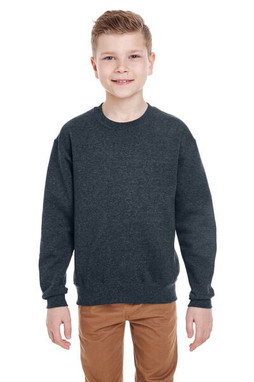 Jerzees 562B - Youth 8 oz., 50/50 NuBlend® Fleece Crew