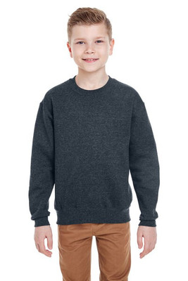 Jerzees 562B - Youth 8 oz., 50/50 NuBlend® Fleece Crew