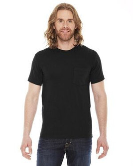 American Apparel 2406W - Unisex Fine Jersey Pocket Short-Sleeve T-Shirt