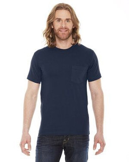 American Apparel 2406W - Unisex Fine Jersey Pocket Short-Sleeve T-Shirt