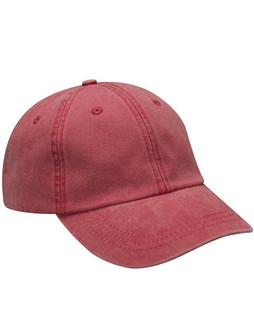 Adams AD969 - 6-Panel Low-Profile Washed Pigment-Dyed Cap