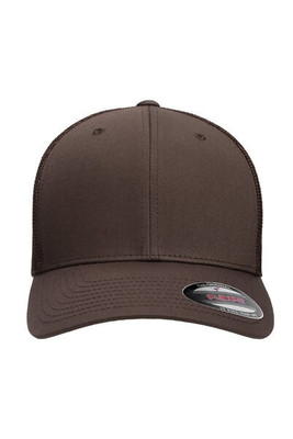 Flexfit 6511 - 6-Panel Structured Trucker Cap with Mesh