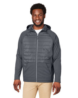 Core 365 CE808 - Unisex Techno Lite Hybrid Hooded Jacket