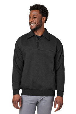 Harriton M712 - Unisex ClimaBloc Heavyweight Quarter-Zip