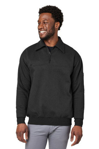 Harriton M712 - Unisex ClimaBloc Heavyweight Quarter-Zip