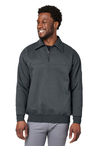 Harriton M712 - Unisex ClimaBloc Heavyweight Quarter-Zip
