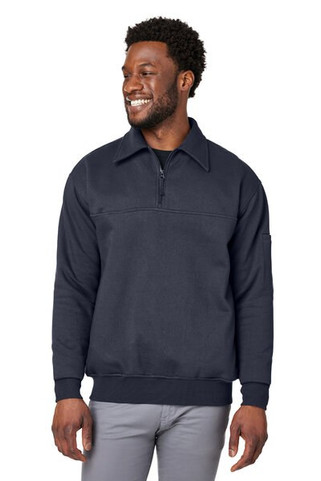 Harriton M712 - Unisex ClimaBloc Heavyweight Quarter-Zip