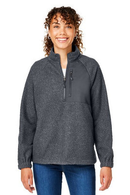 North End NE713W - Ladies Aura Sweater Fleece Quarter-Zip