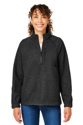North End NE713W - Ladies Aura Sweater Fleece Quarter-Zip