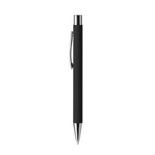 DOVER Push ball pen with soft touch metal body - EgotierPro BL8095