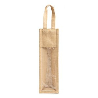 NIMBA Laminated jute bag with window - EgotierPro BO7611