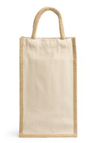 LOIRE Laminated jute and cotton bag - EgotierPro BO7613