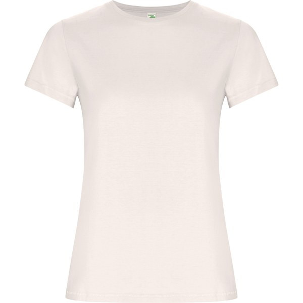 Roly CA6696 - GOLDEN WOMAN Fitted short-sleeve t-shirt in organic cotton