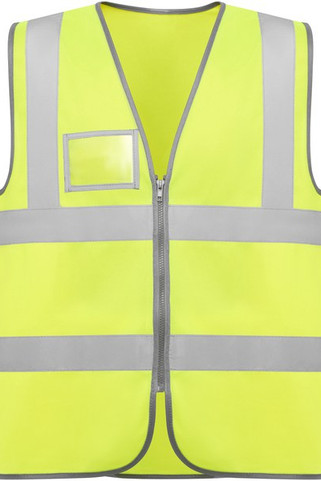 Roly CC9311 - POLUX Gilet haute visibilité avec fermeture éclair