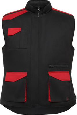 Roly CQ8414 - ARMADA Multipocket work vest in two-colour combination