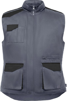 Roly CQ8414 - ARMADA Multipocket work vest in two-colour combination
