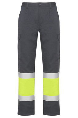Roly HV9300 - NAOS Multi-pocket high-visibility summer trousers