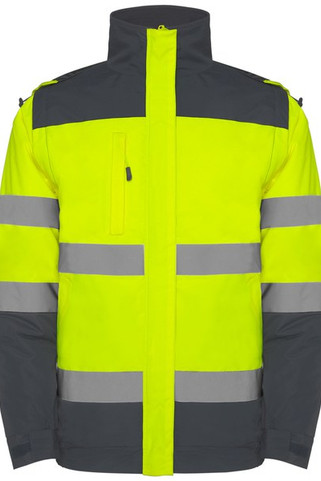 Roly HV9304 - EPSYLON High-visibility parka combined in two colours
