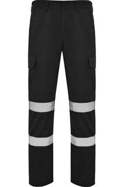 Roly HV9307 - DAILY HV Night high-visibility long trousers in resistant fabric
