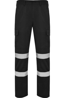Roly HV9307 - DAILY HV Night high-visibility long trousers in resistant fabric