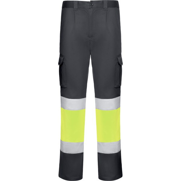Roly HV9312 - DAILY STRETCH HV High-visibility multipocket long trousers