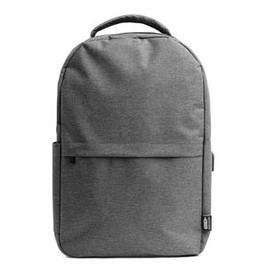 GREGOR RPET 600D polyester backpack in heather finish - EgotierPro MO7139